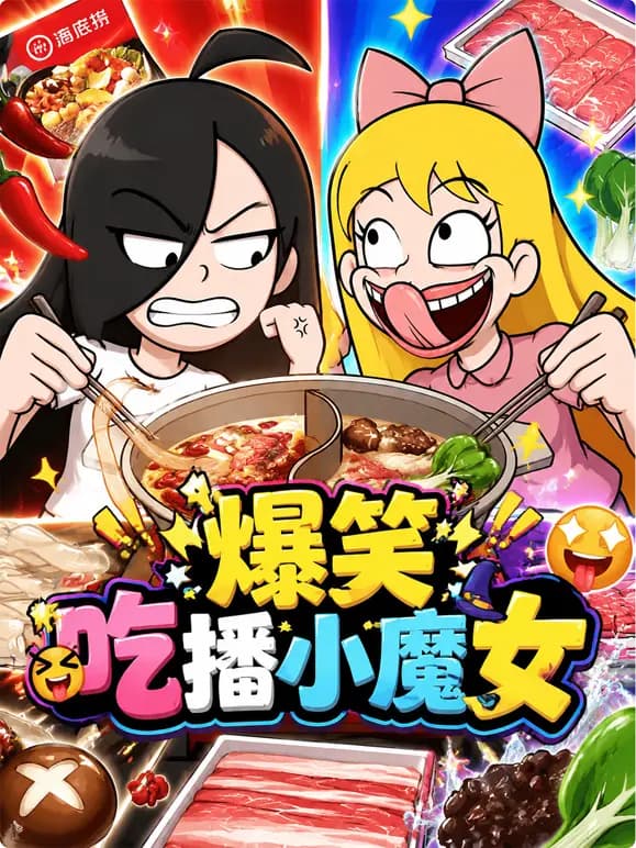 爆笑吃播小魔女